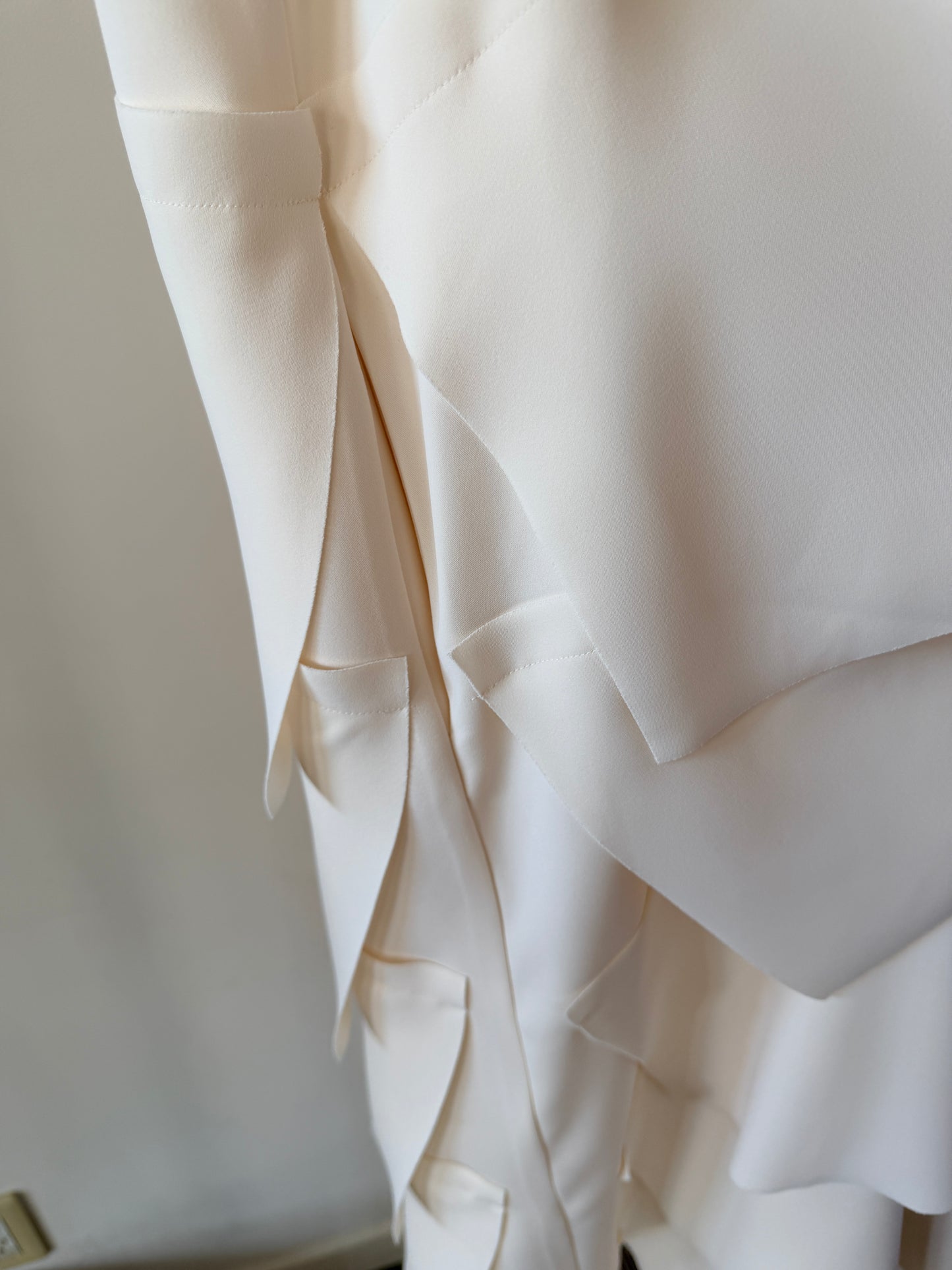 W-SATIN NS TIERED DRESS