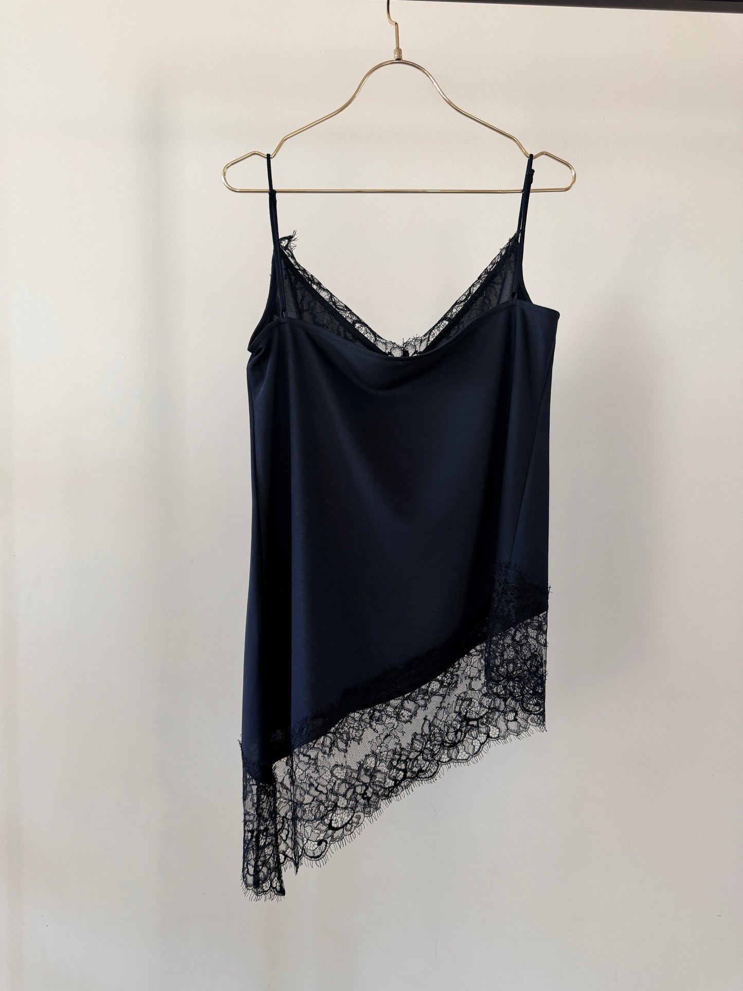 TRICOT WITH LACE CAMI