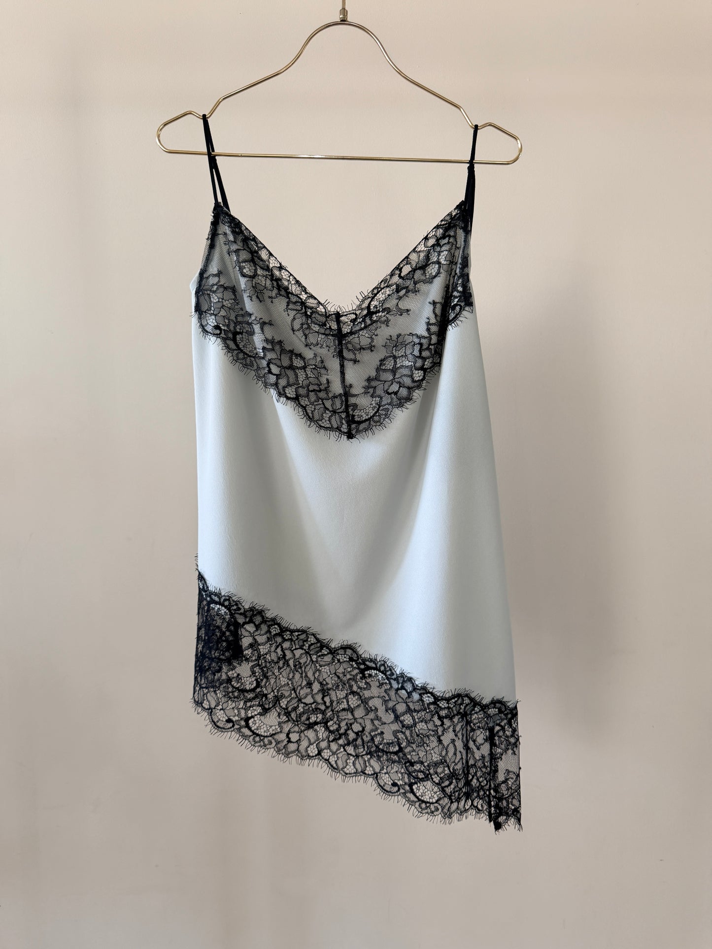 TRICOT WITH LACE CAMI