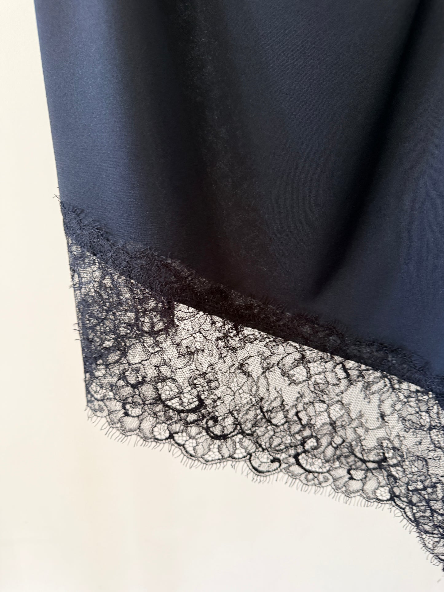 TRICOT WITH LACE CAMI