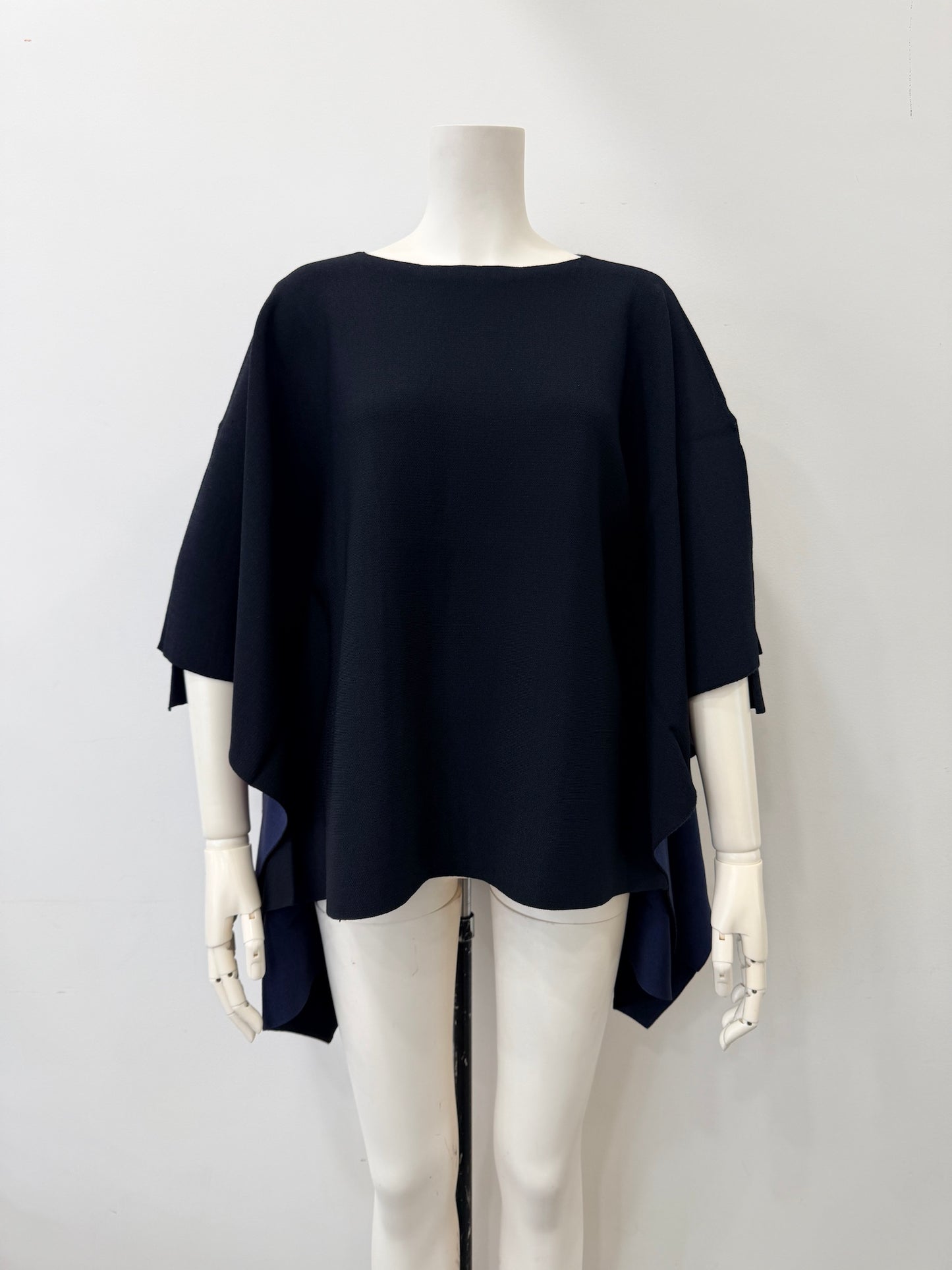 【LAST ONE】PLATING BI-COLOR PONCHO