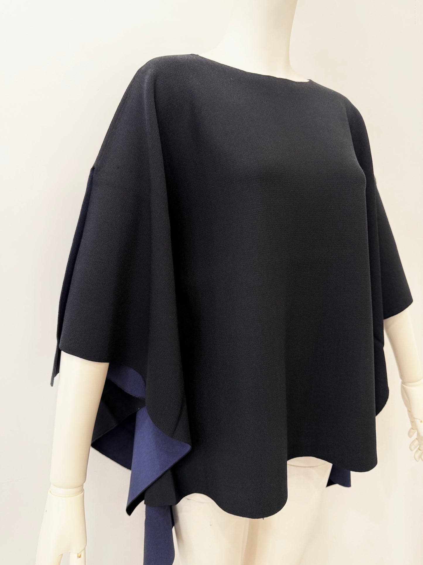 【LAST ONE】PLATING BI-COLOR PONCHO