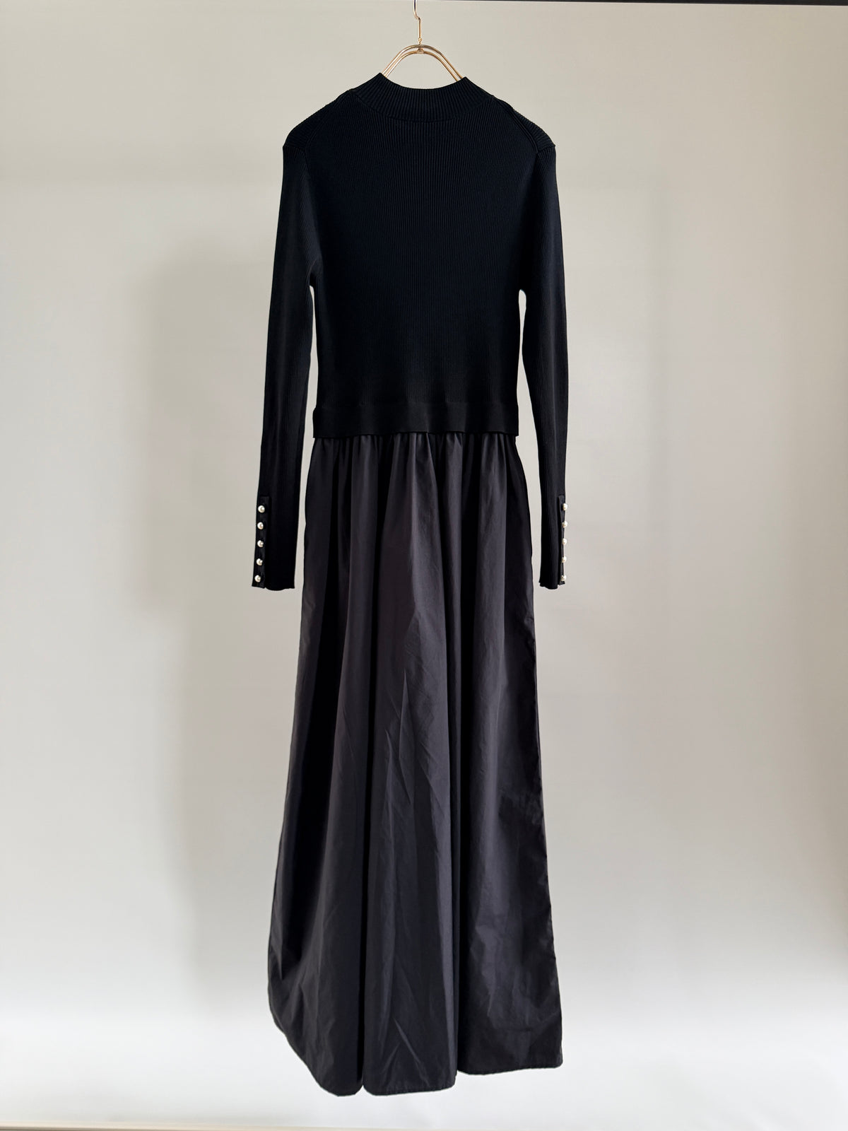 RYN/NY RIB GATHER DRESS