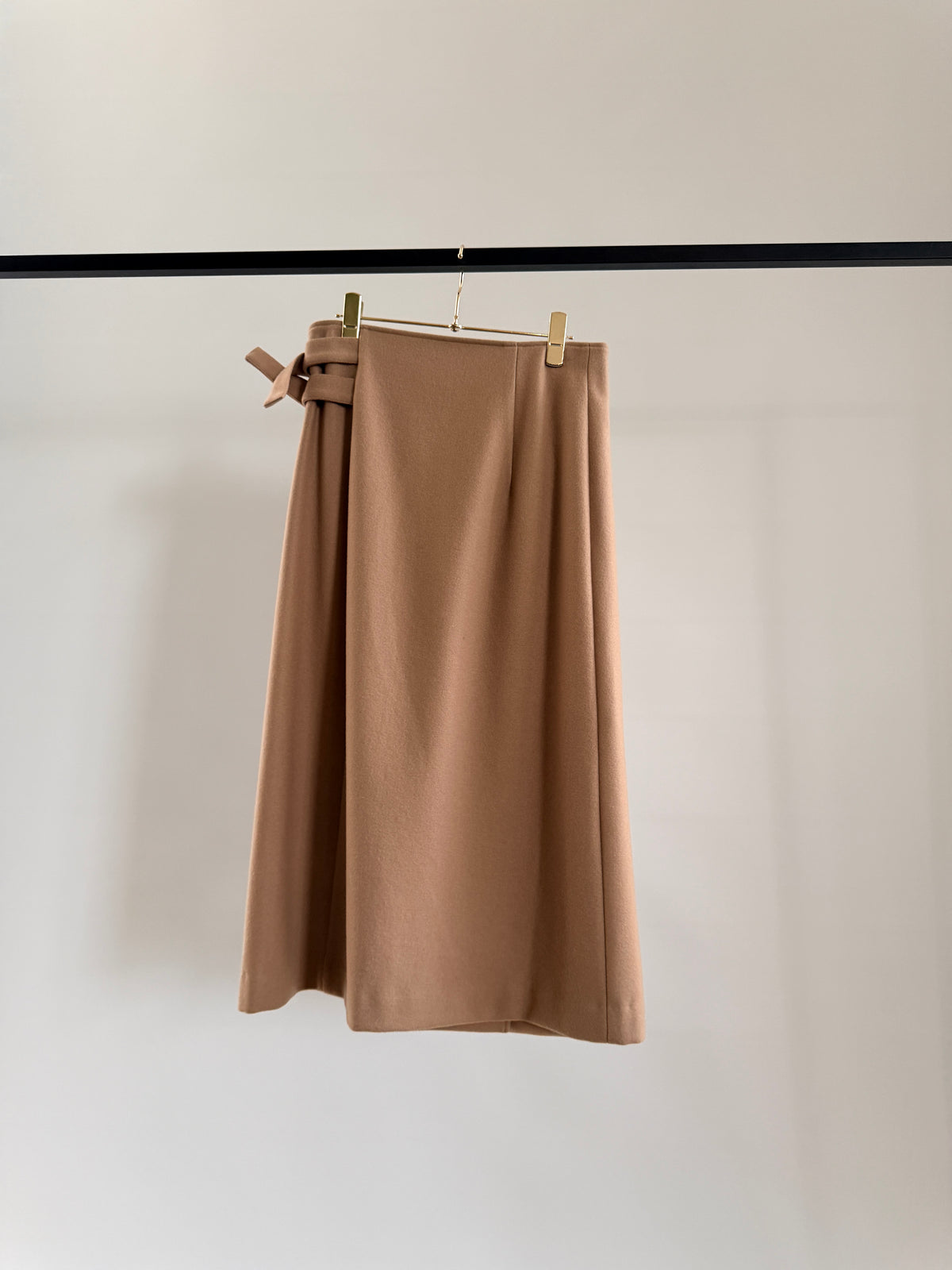 MELTON 2BELT WRAP SKIRT