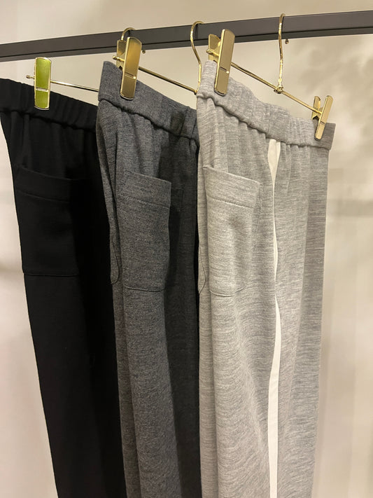 MILLD WOOL SIDE/LINE PANTS