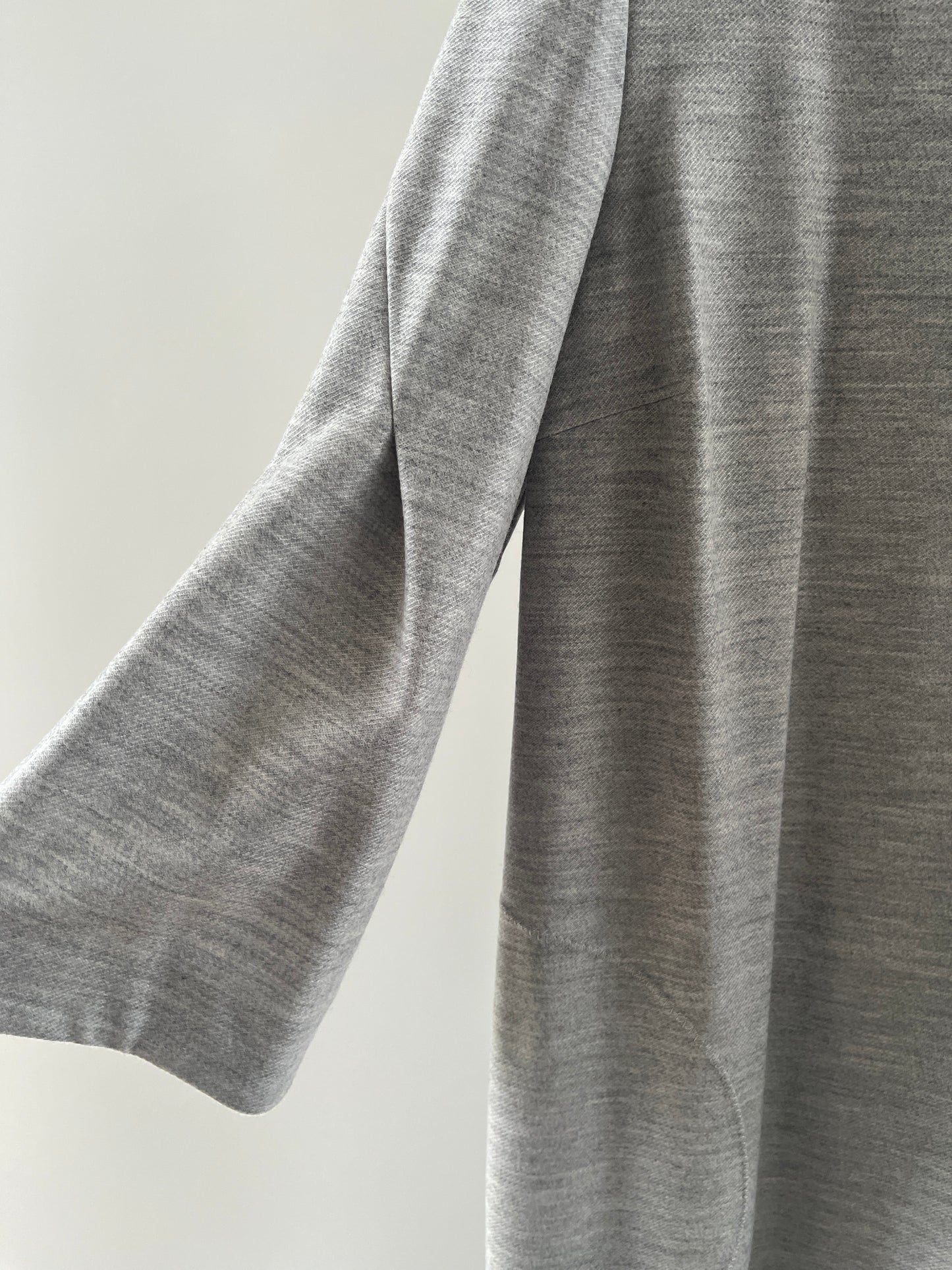 MELTON TWIST-SLEEVE DRESS