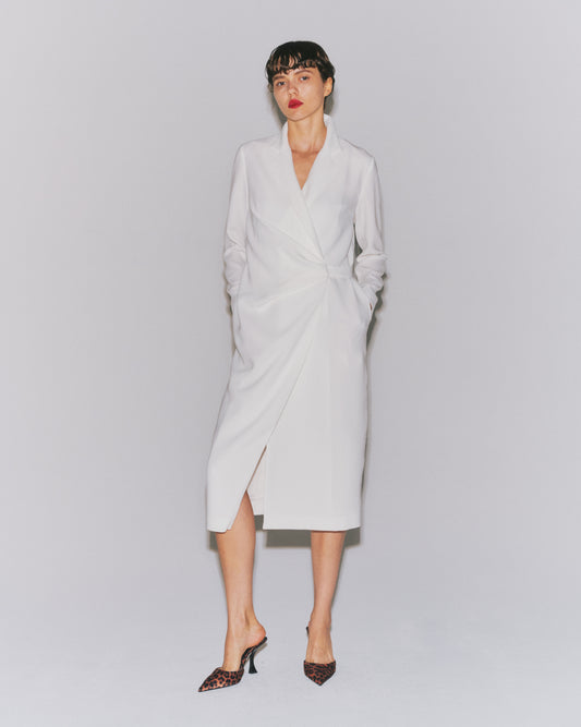 【予約商品】GEORGETTE WRAPPED DRESS