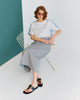 AIR JRSY BACK/BUTTON TIGHT SKIRT