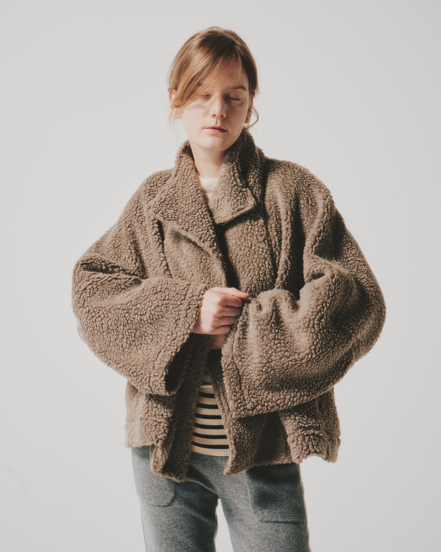 【予約商品】POODLE HI/N SHORT DOT COAT
