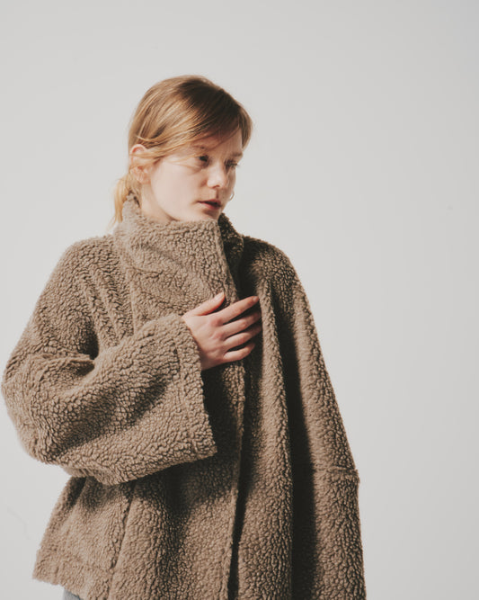 【予約商品】POODLE HI/N SHORT DOT COAT