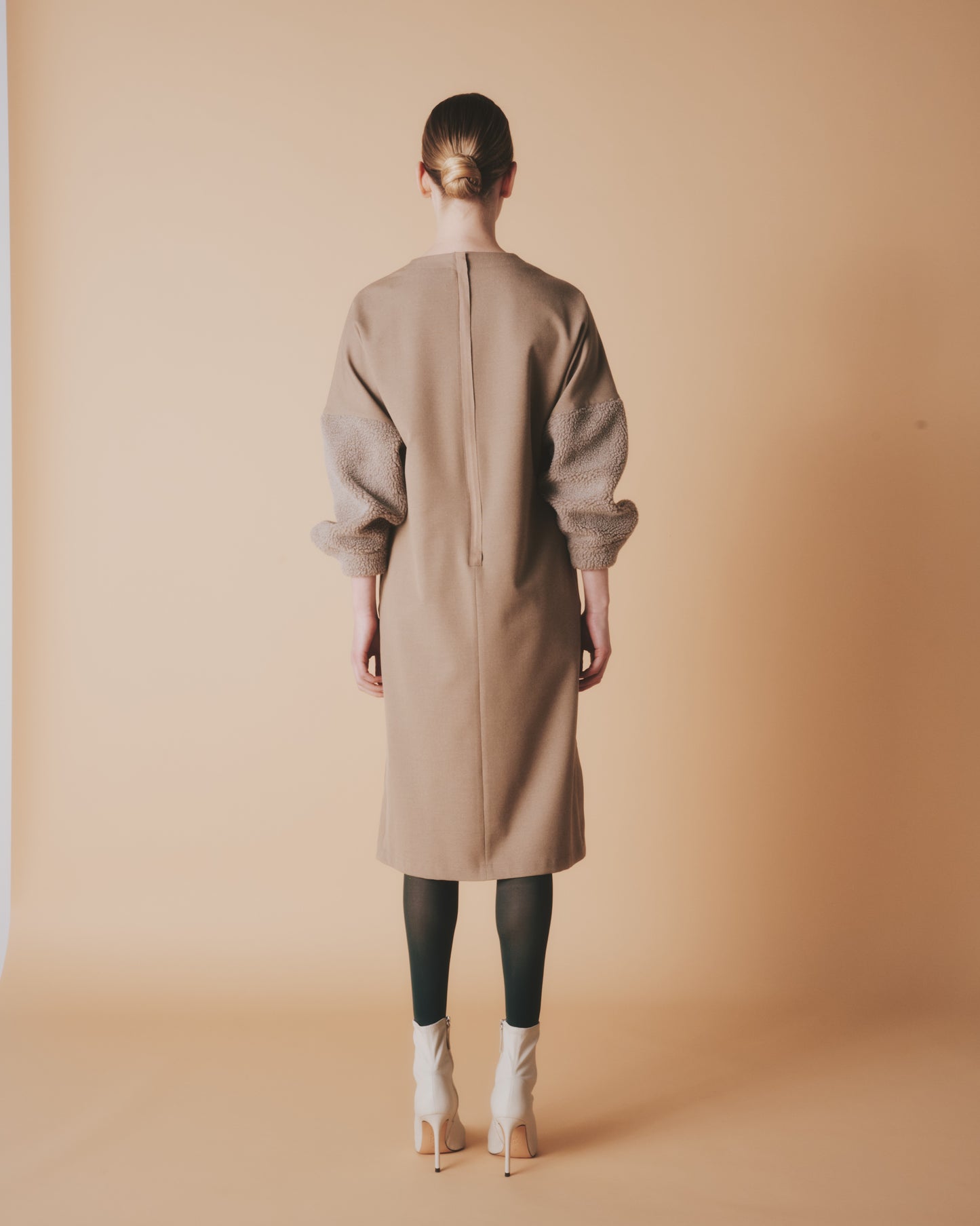 【予約商品】ST VENETIAN/W POODLE-SLV DRESS