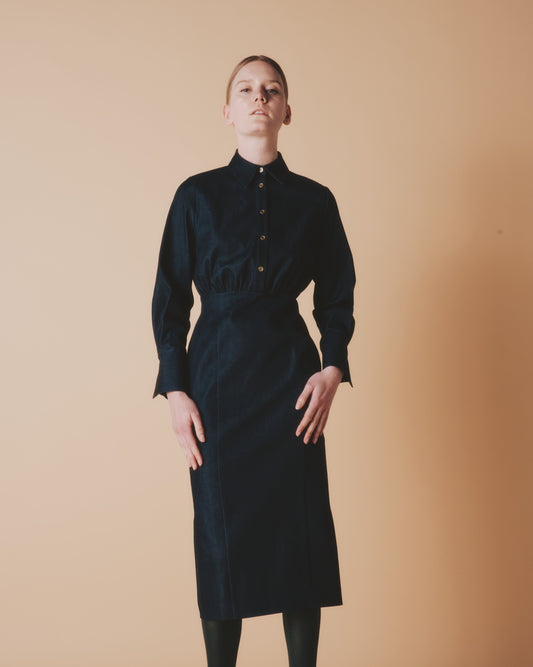 【予約商品】ST DENIM SHIRTS DRESS