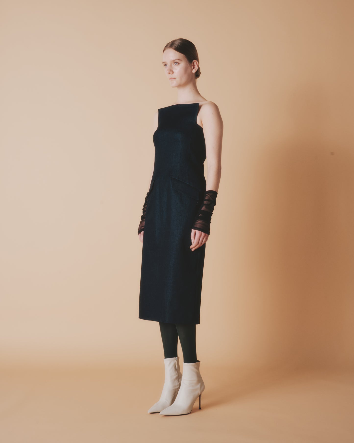 【予約商品】ST DENIM HI BARE DRESS