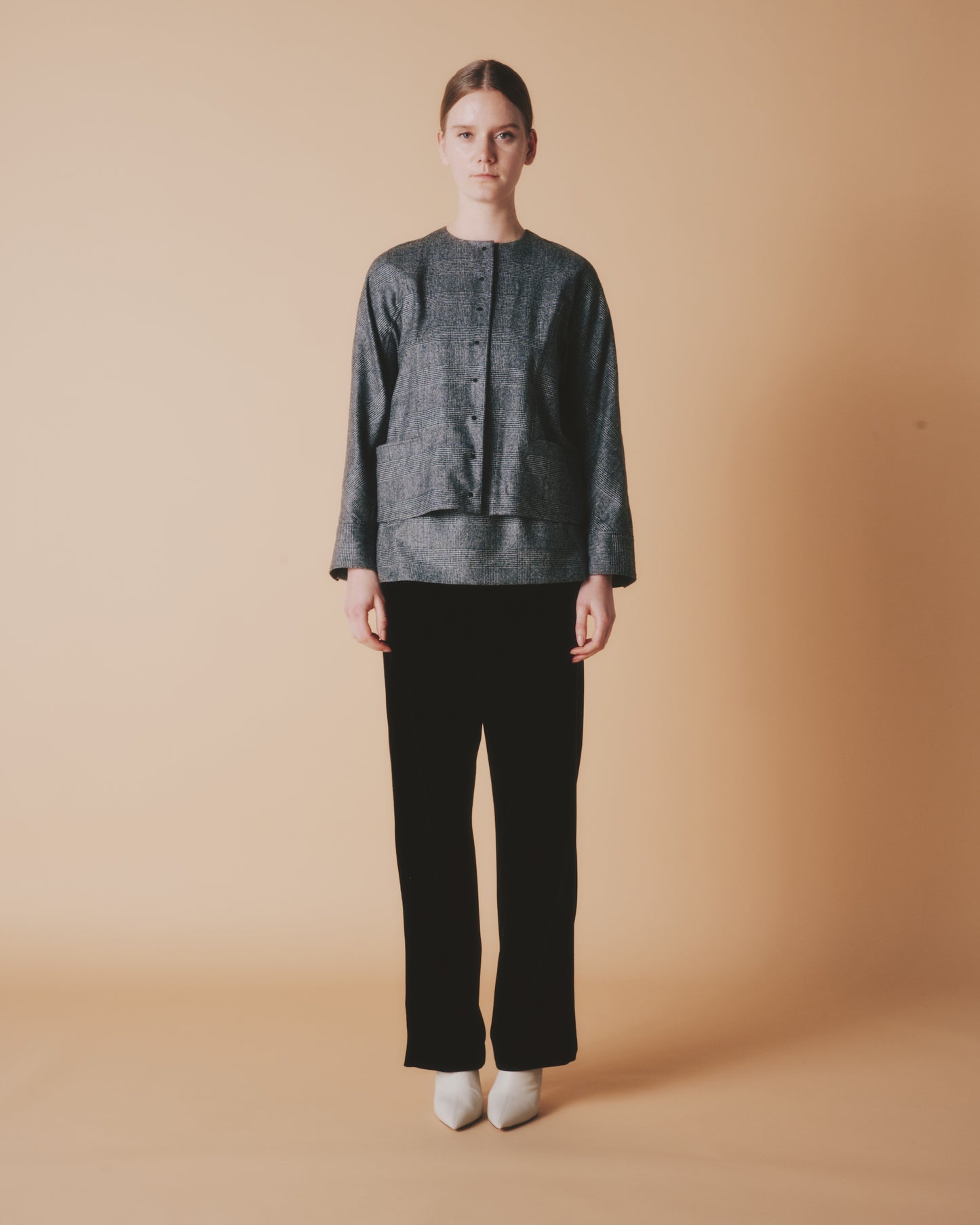 【予約商品】WOOL CASH SNAP BLOUSON
