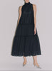 CO SHEER TIERED HI/N DRESS