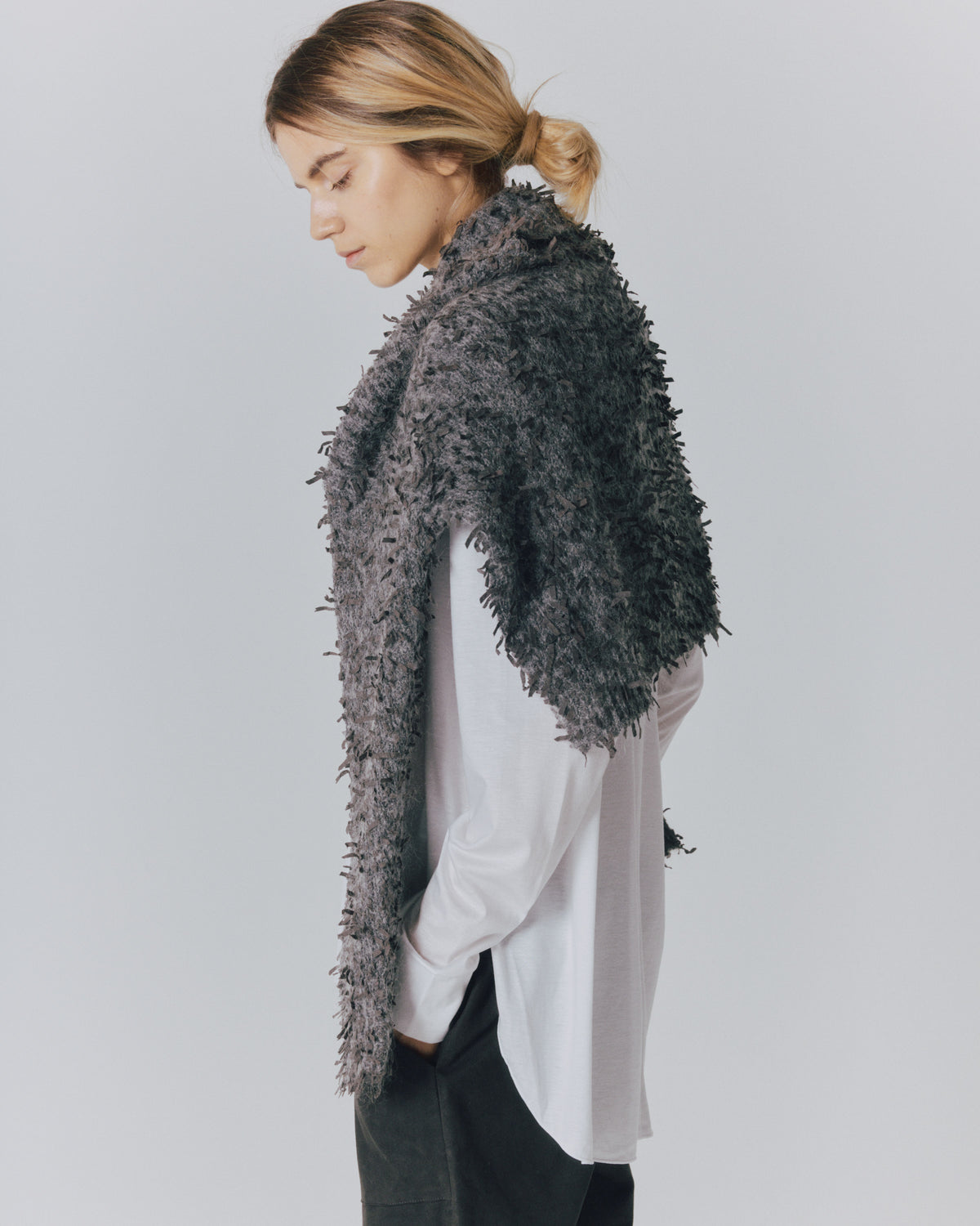 RIBBON-YARN CREW TOPS