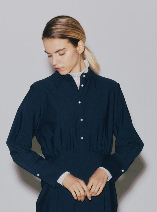 AIR JRSY  SHIRTS DRESS (パールボタン)