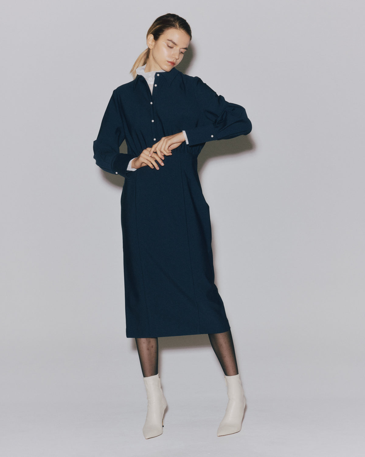 AIR JRSY  SHIRTS DRESS (パールボタン)