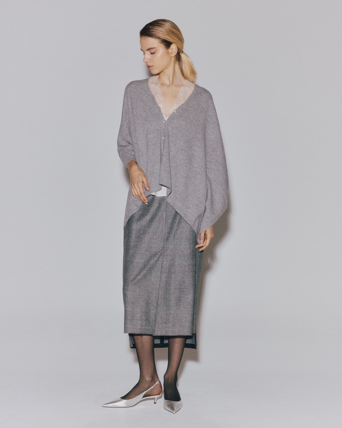 【予約】WOOL PEARL/B CAPE TOPS