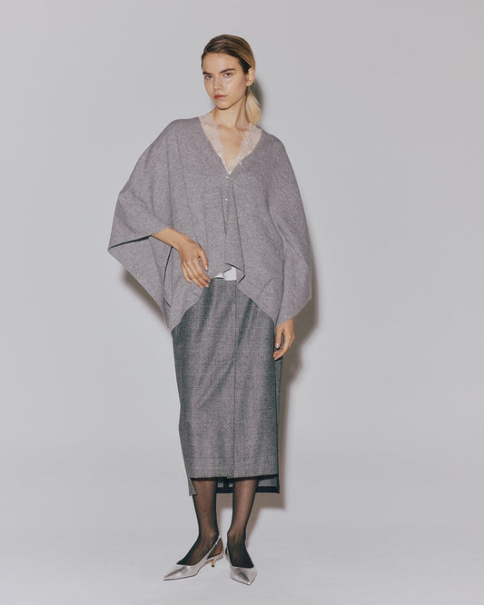 【予約】WOOL PEARL/B CAPE TOPS