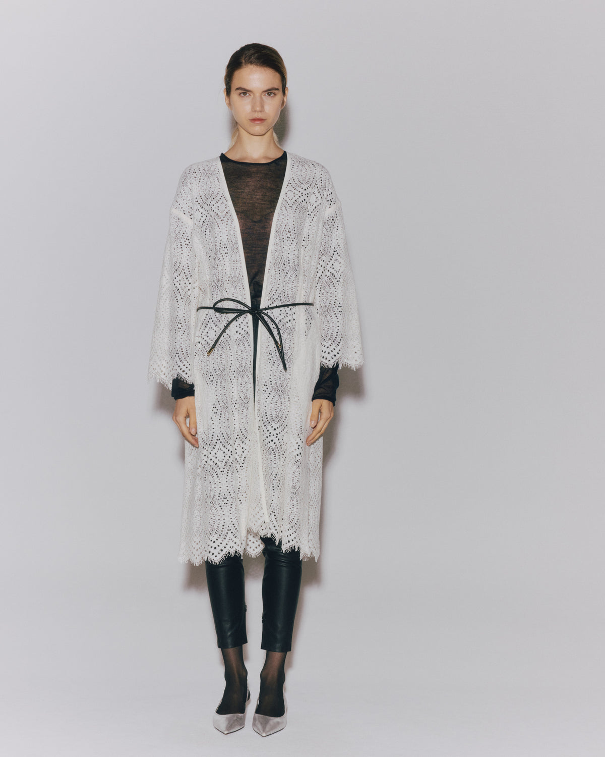 GUIPURE LACE DEEP/V JACKET