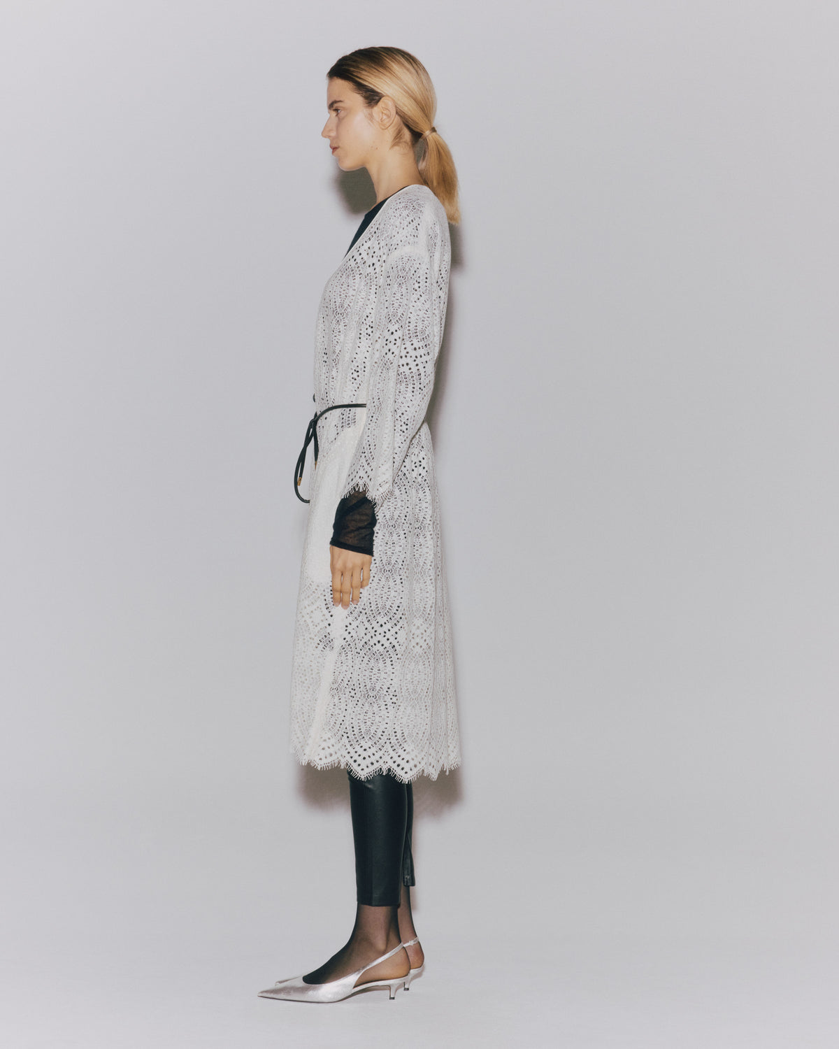 GUIPURE LACE DEEP/V JACKET