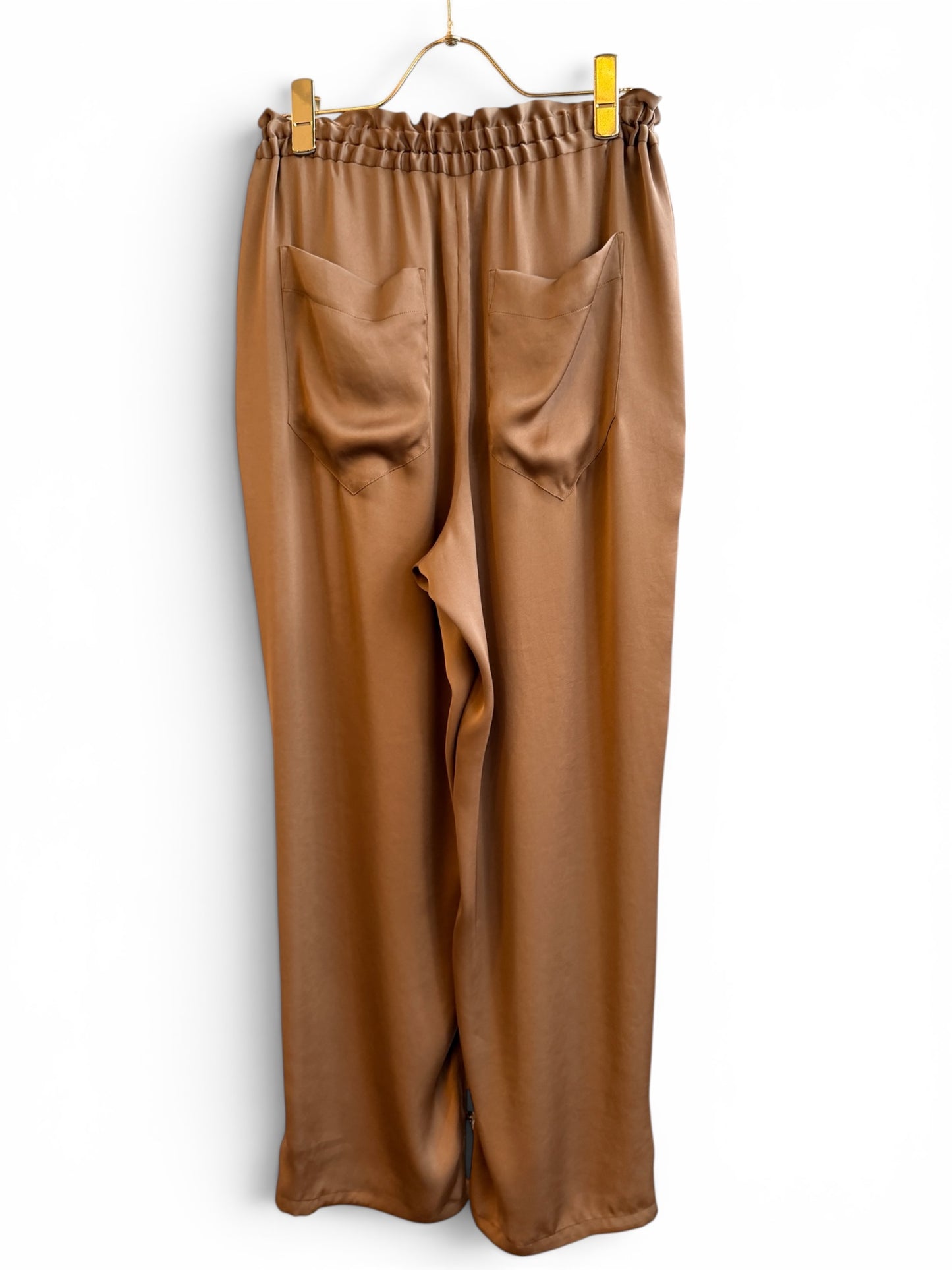 VIN SATIN DRAW-CORD PANTS