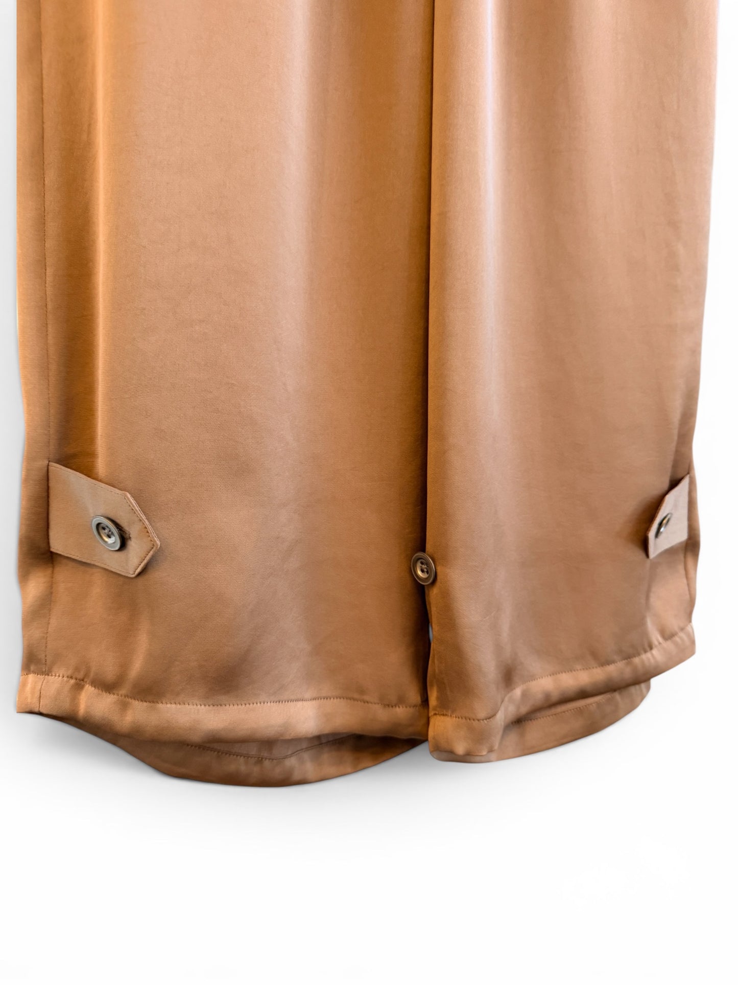 VIN SATIN DRAW-CORD PANTS