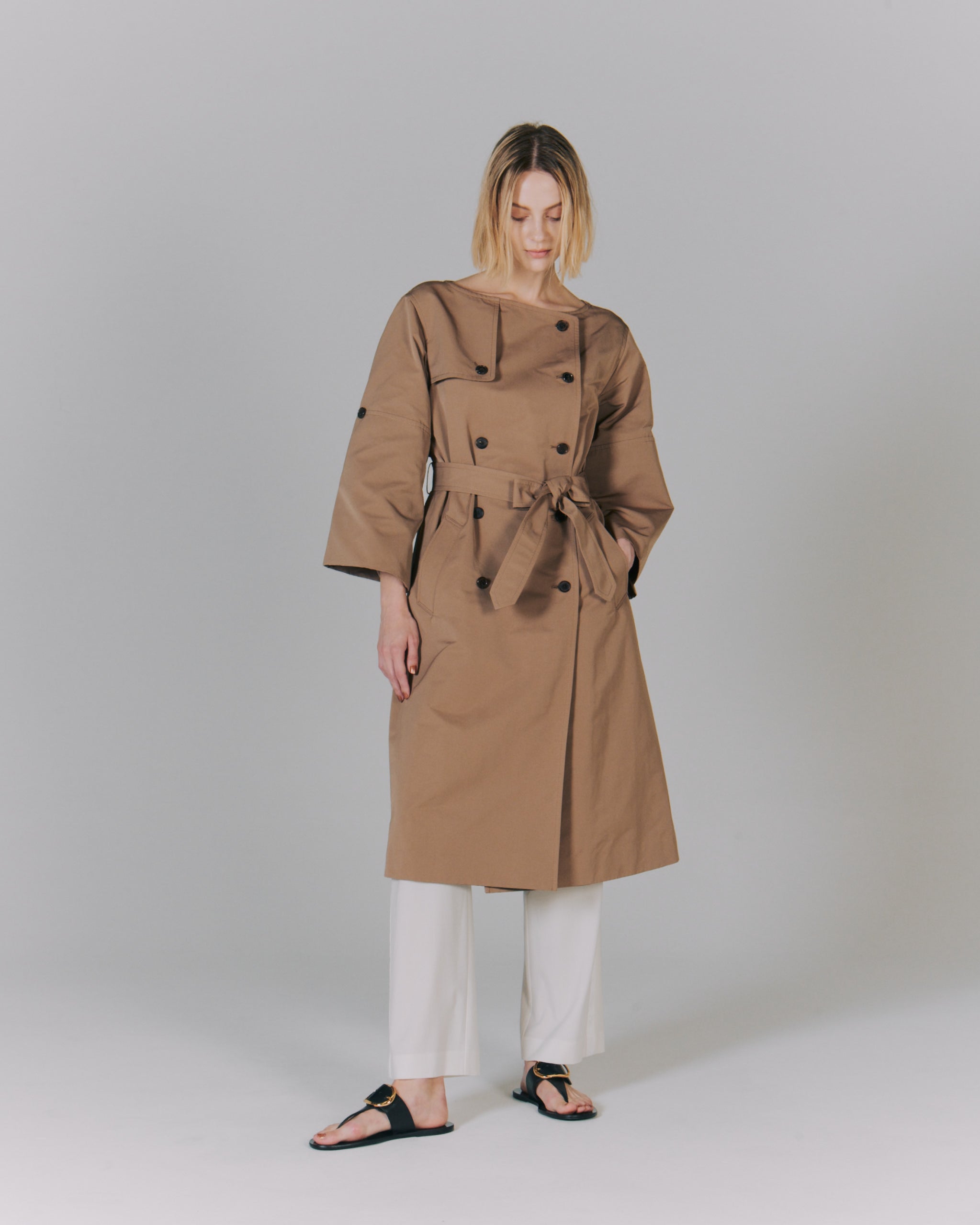 GROSGRAIN BOAT/N BIG/SLEEVE COAT – Room no.8 ONLINE SHOP