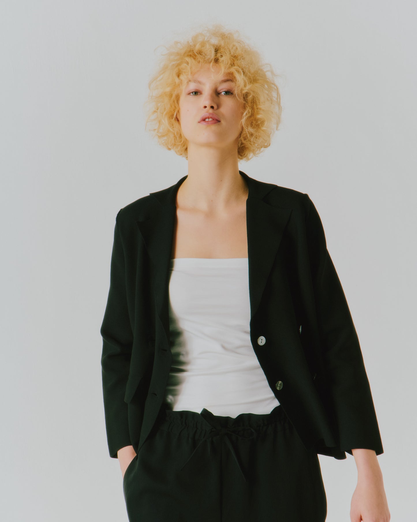 GARTER 4BW KNIT JACKET