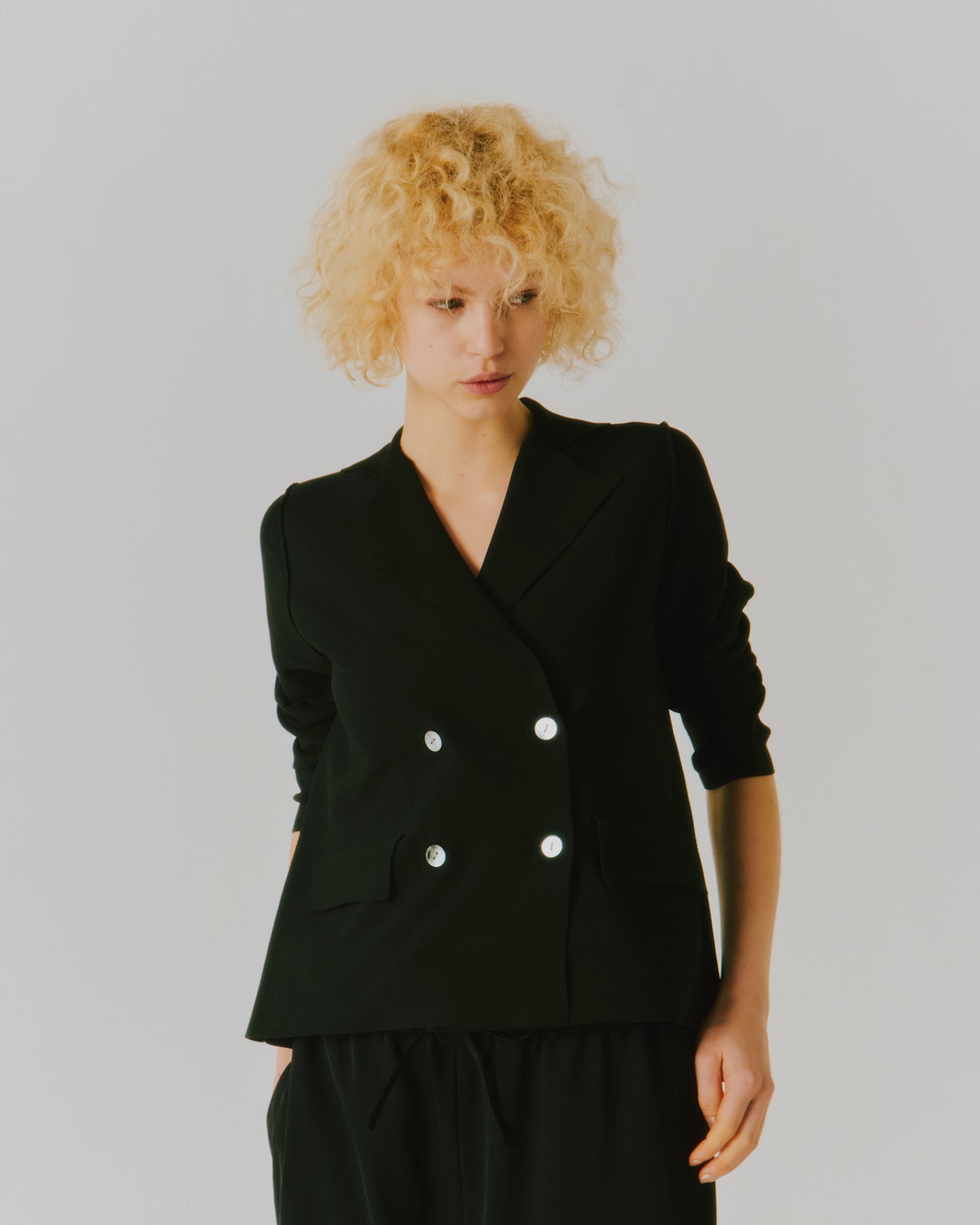 GARTER 4BW KNIT JACKET