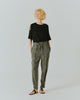 RYN PRINT DRAW-CORD PANTS