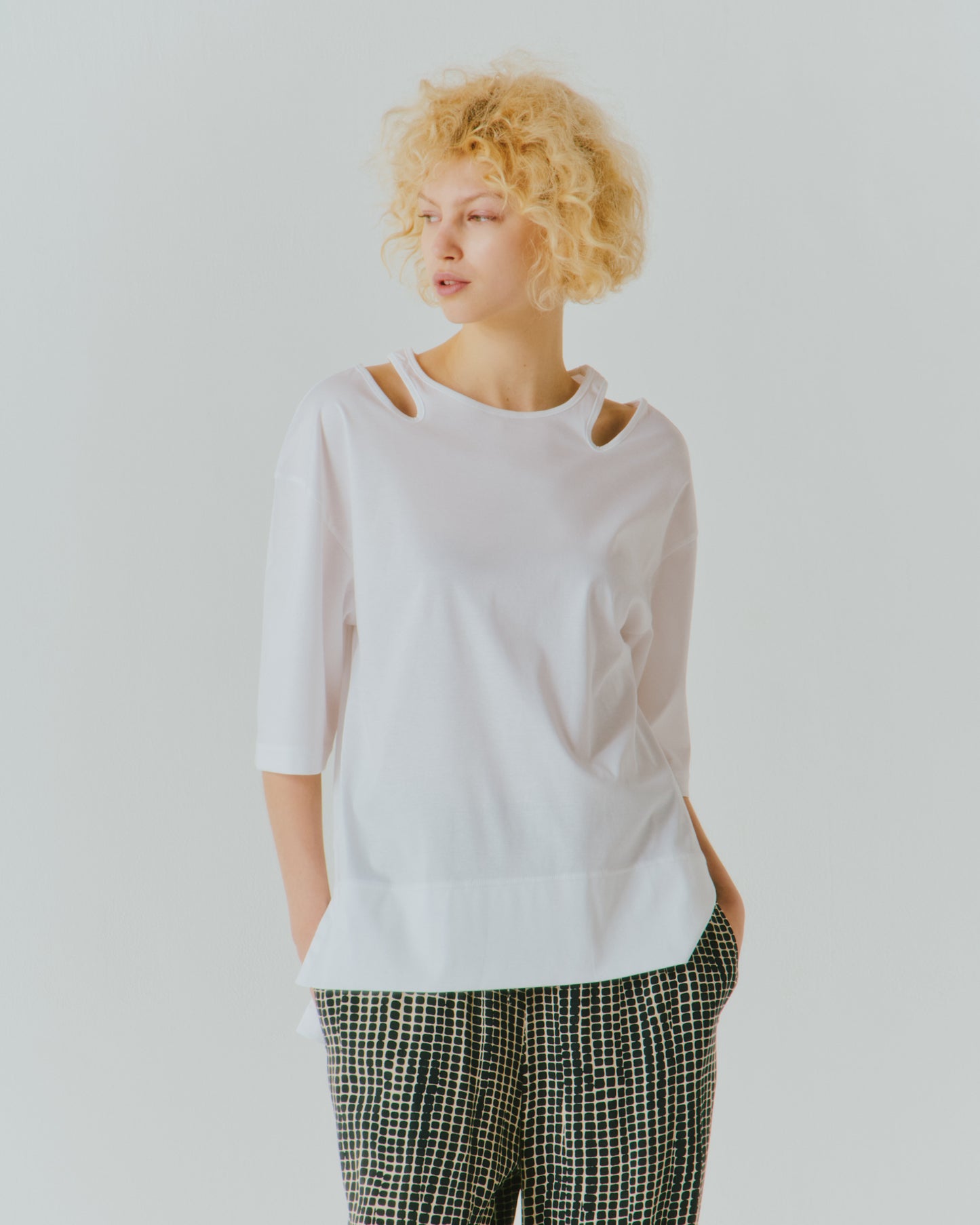 [Free Shipping] SMOOTH CO NECK/OPEN TOPS