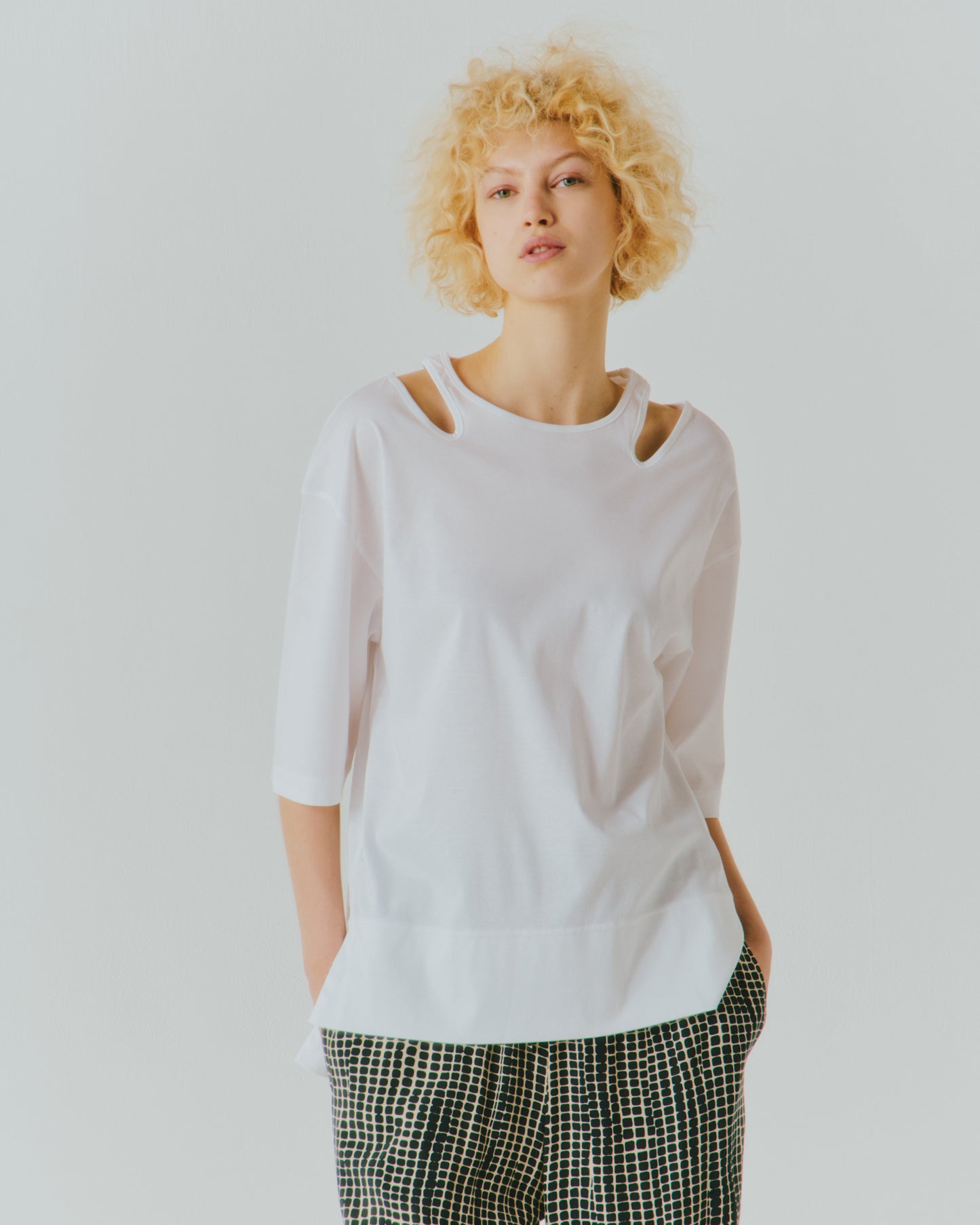 [Free Shipping] SMOOTH CO NECK/OPEN TOPS