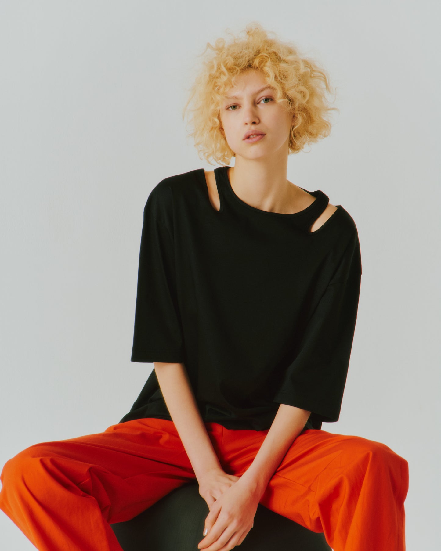 [Free Shipping] SMOOTH CO NECK/OPEN TOPS