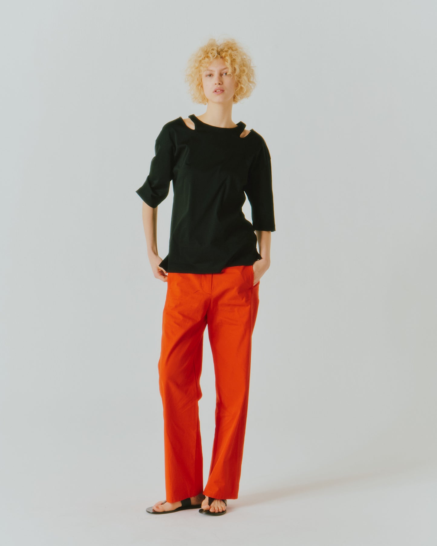 [Free Shipping] SMOOTH CO NECK/OPEN TOPS