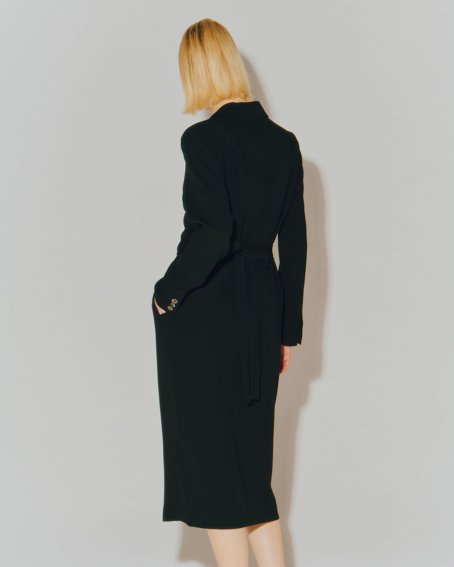 GEORGETTE WRAPPED DRESS