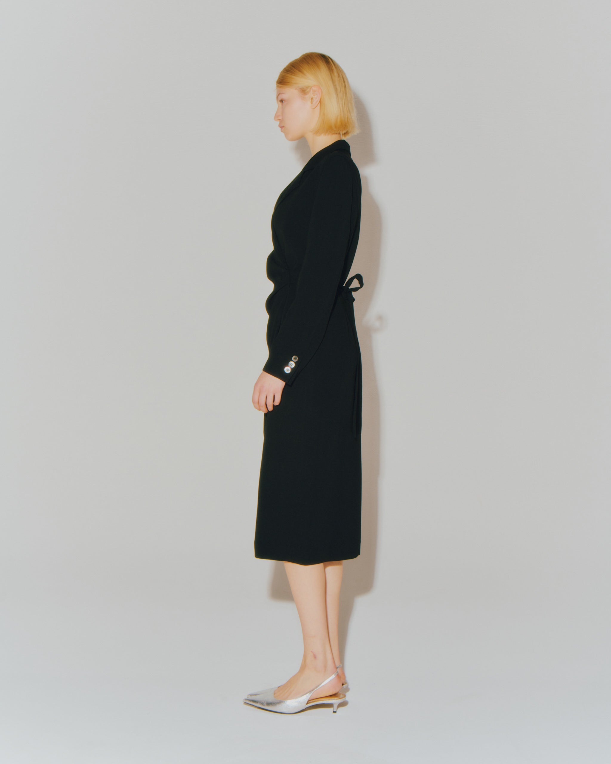 GEORGETTE WRAPPED DRESS – Room no.8 ONLINE SHOP