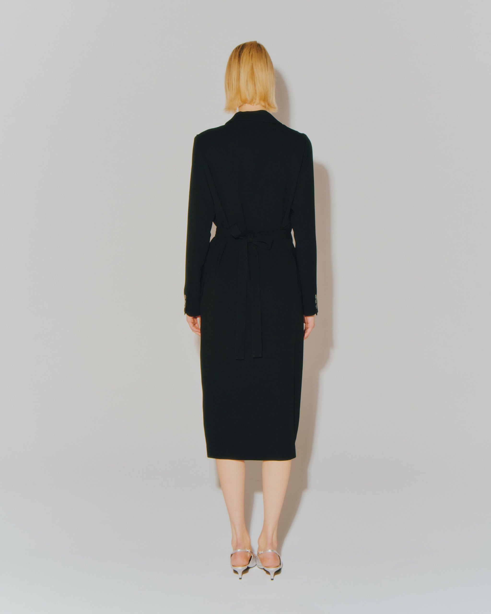 GEORGETTE WRAPPED DRESS – Room no.8 ONLINE SHOP
