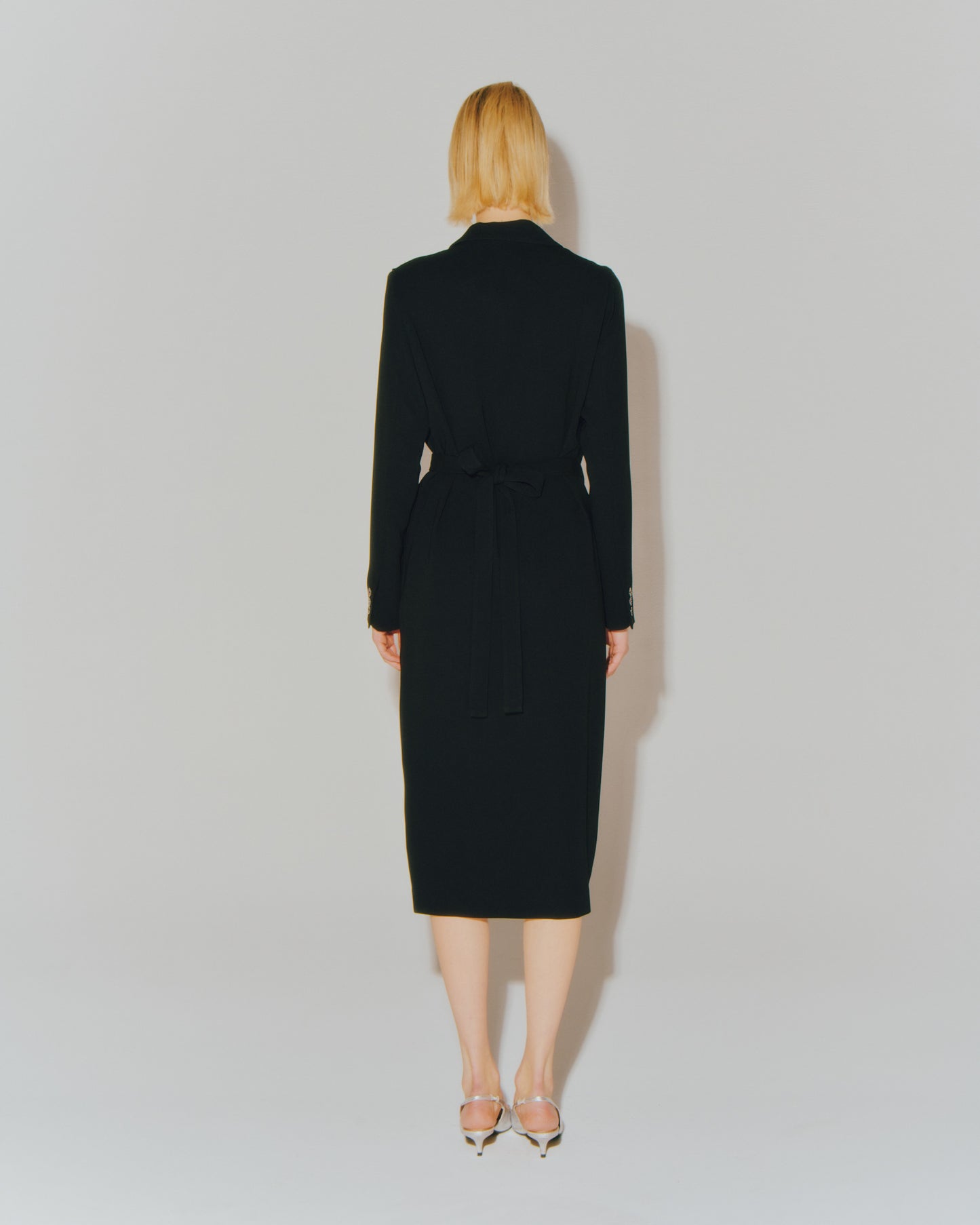 GEORGETTE WRAPPED DRESS