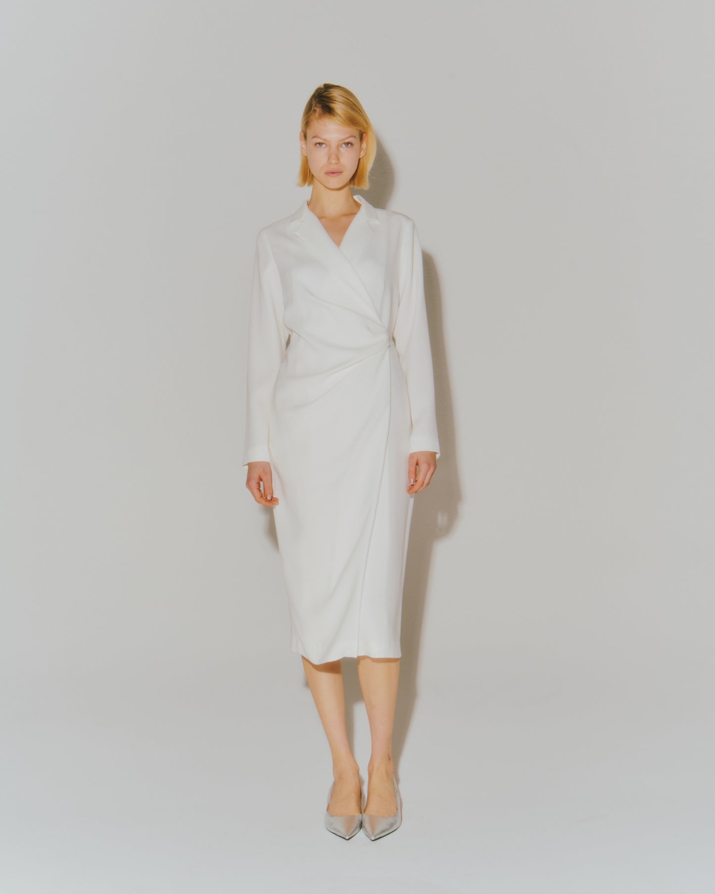 GEORGETTE WRAPPED DRESS