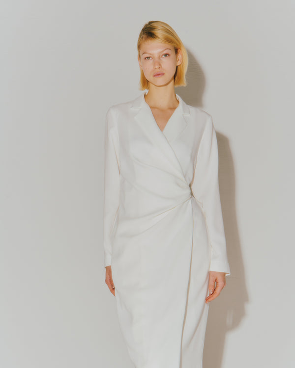 GEORGETTE WRAPPED DRESS