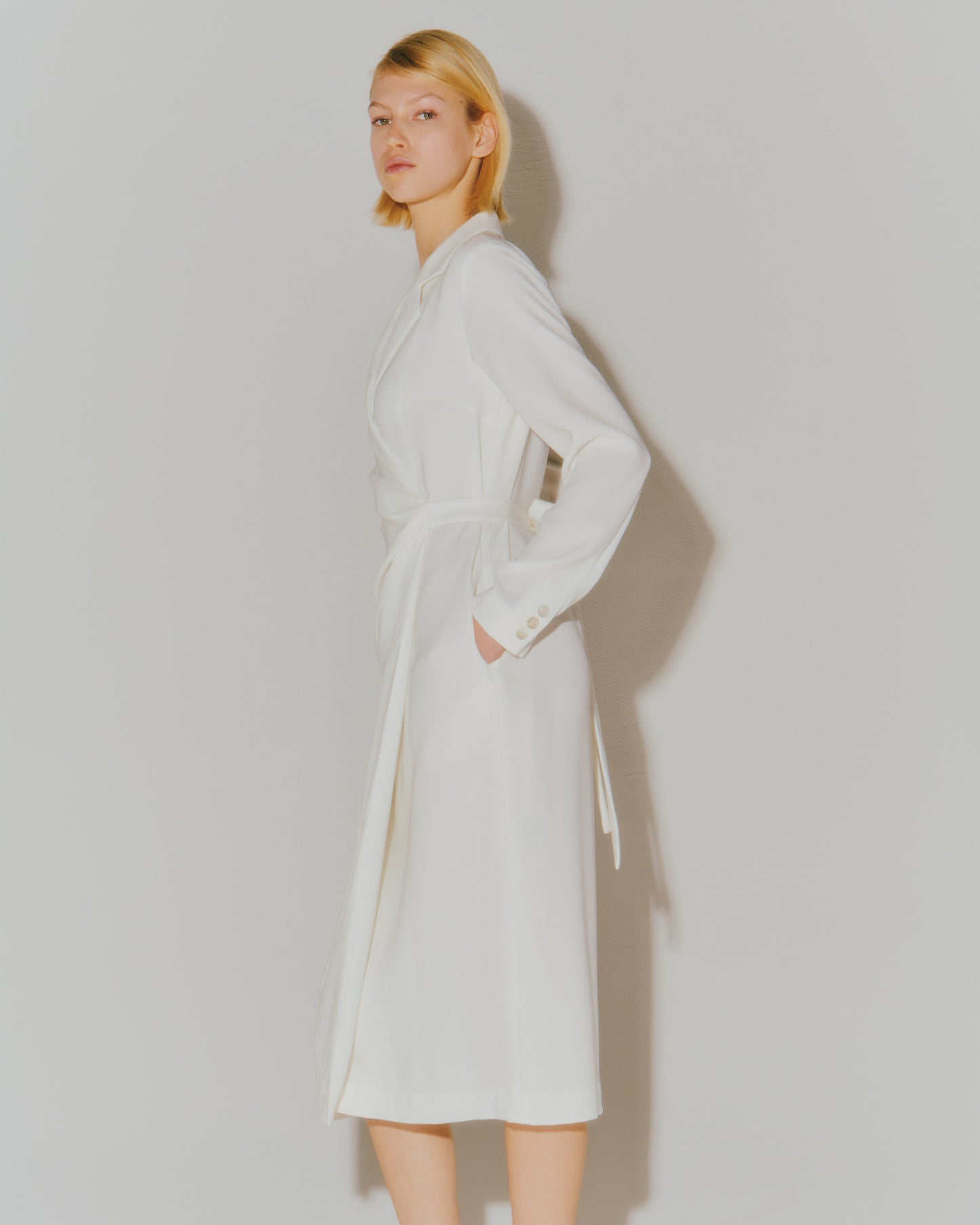 GEORGETTE WRAPPED DRESS