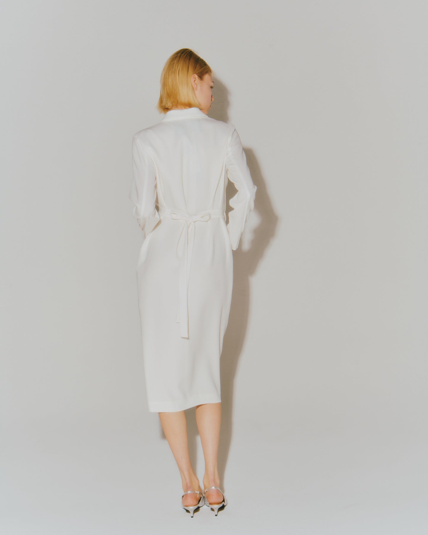 GEORGETTE WRAPPED DRESS