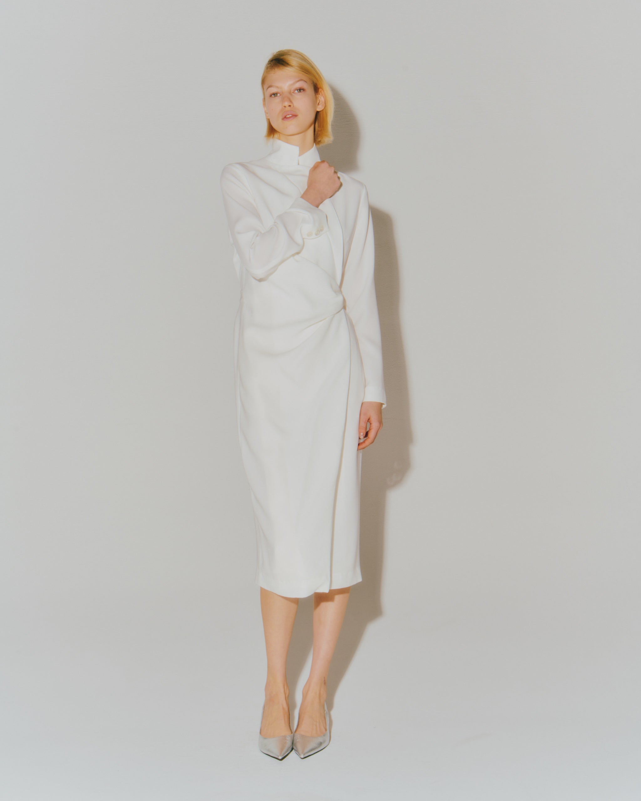 GEORGETTE WRAPPED DRESS – Room no.8 ONLINE SHOP