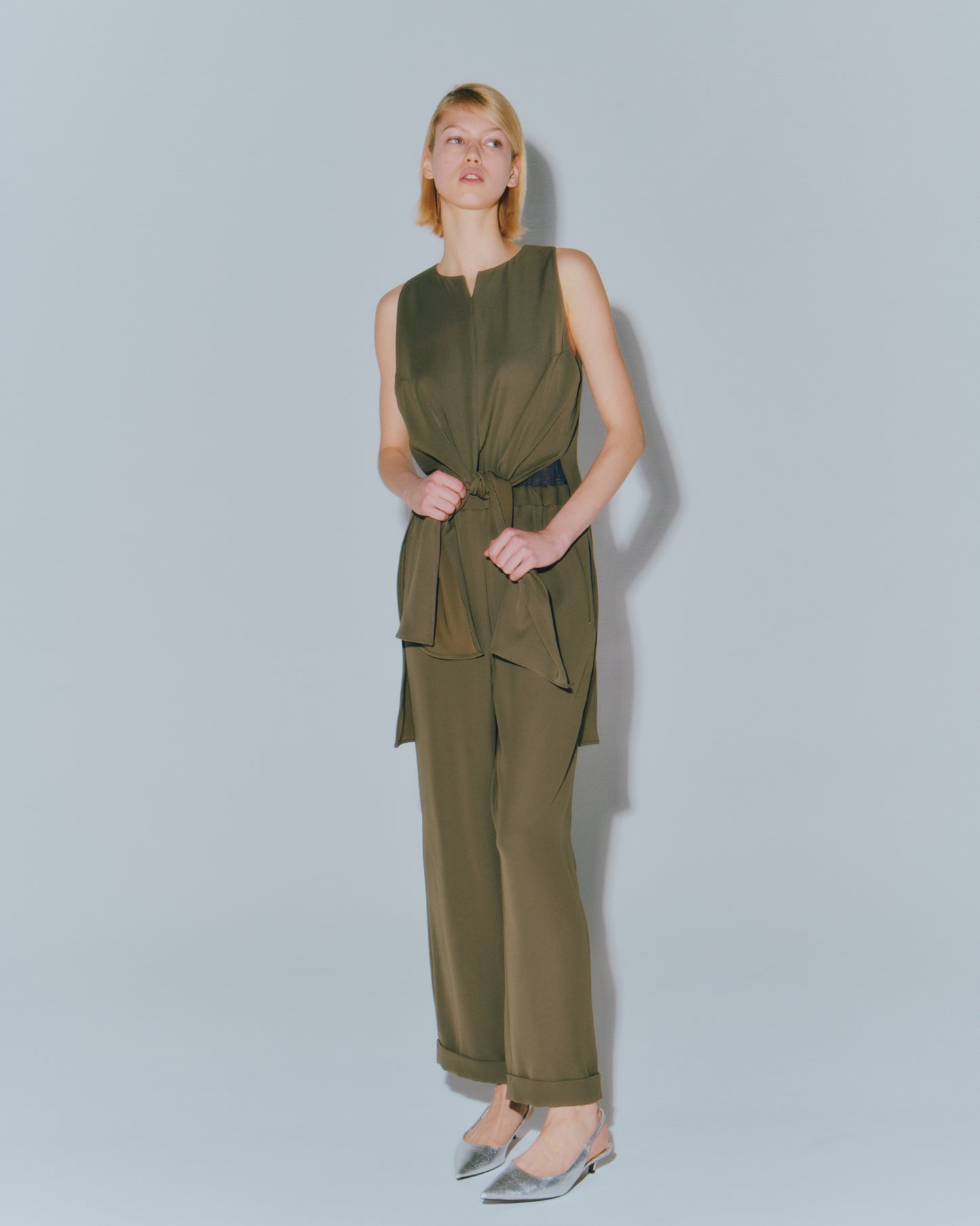 W-SATIN TUNIC ALL IN ONE