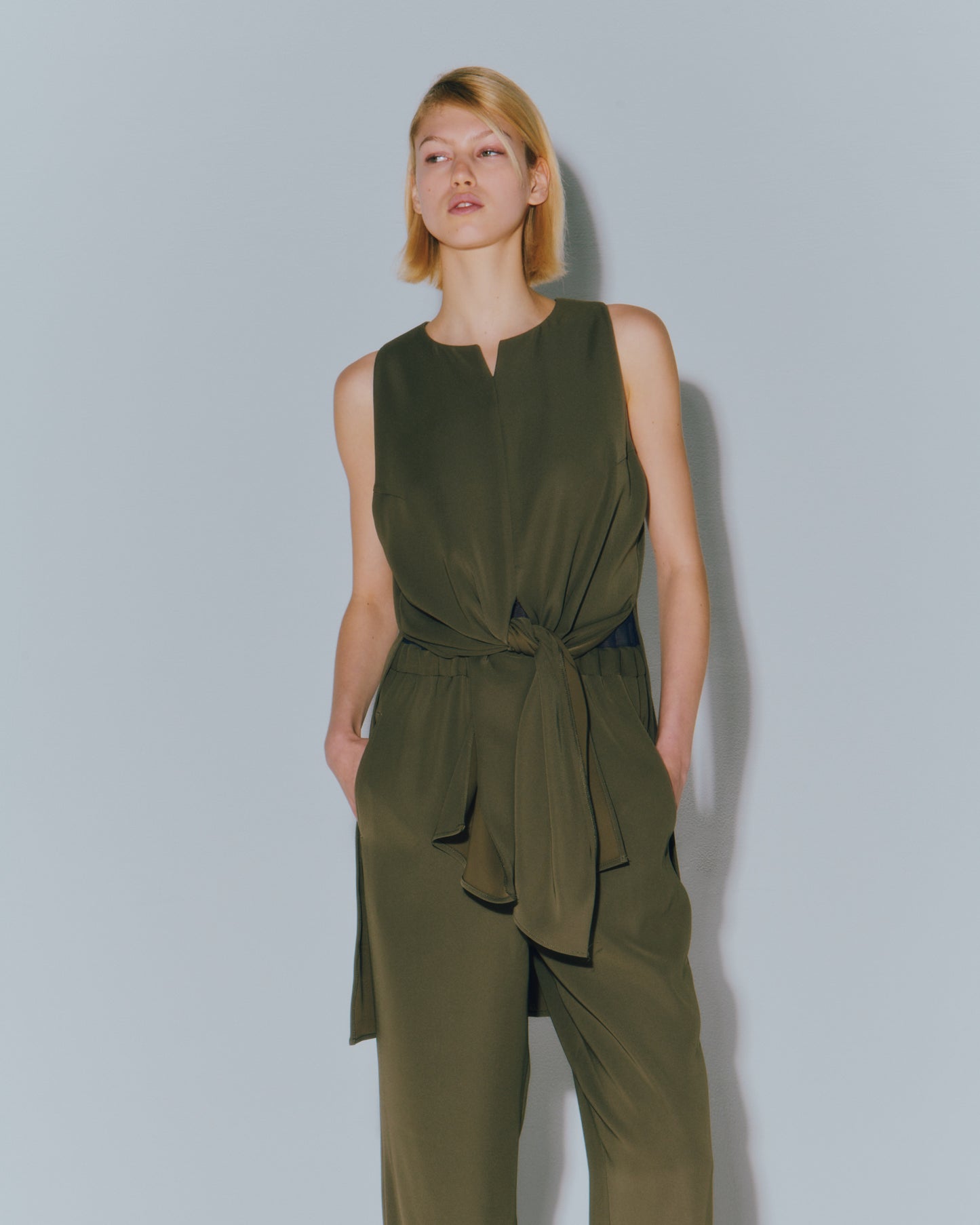 W-SATIN TUNIC ALL IN ONE