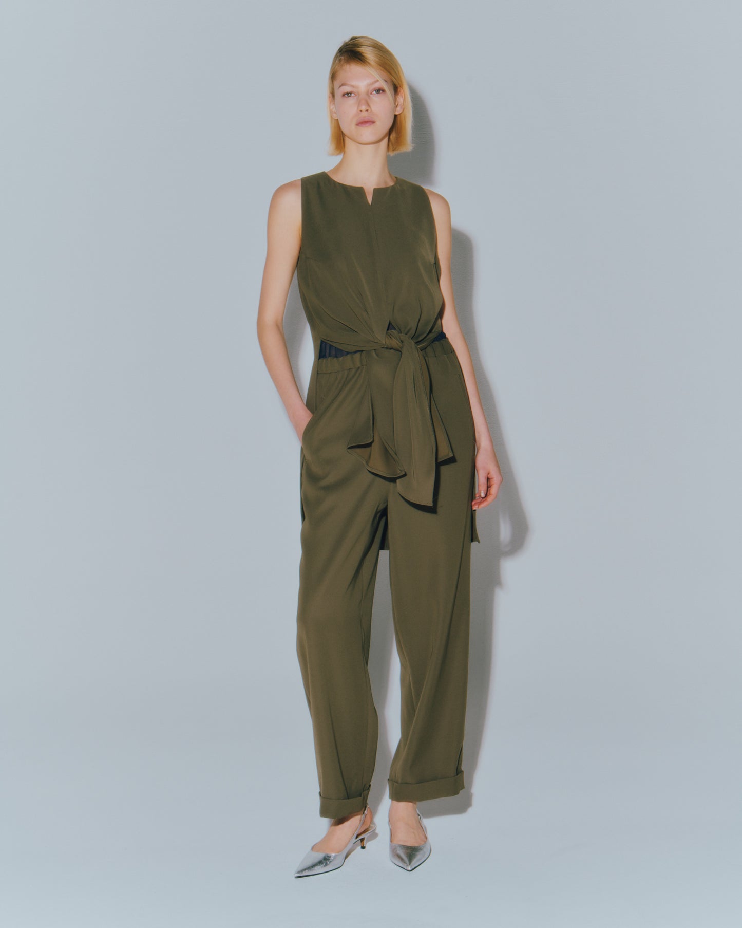 W-SATIN TUNIC ALL IN ONE