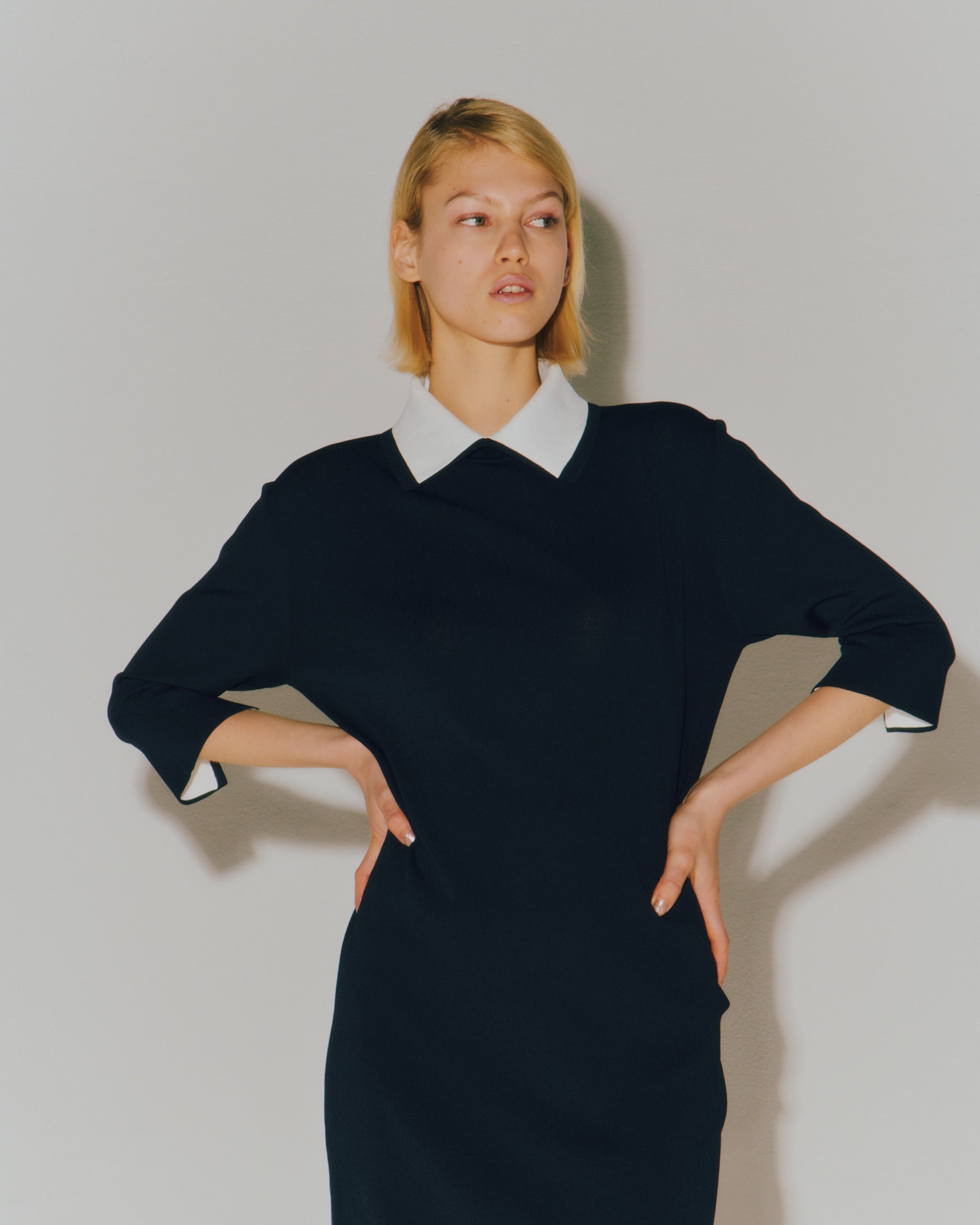 再入荷】NEEDLE BI-COLOR HALF/S DRESS – Room no.8 ONLINE SHOP