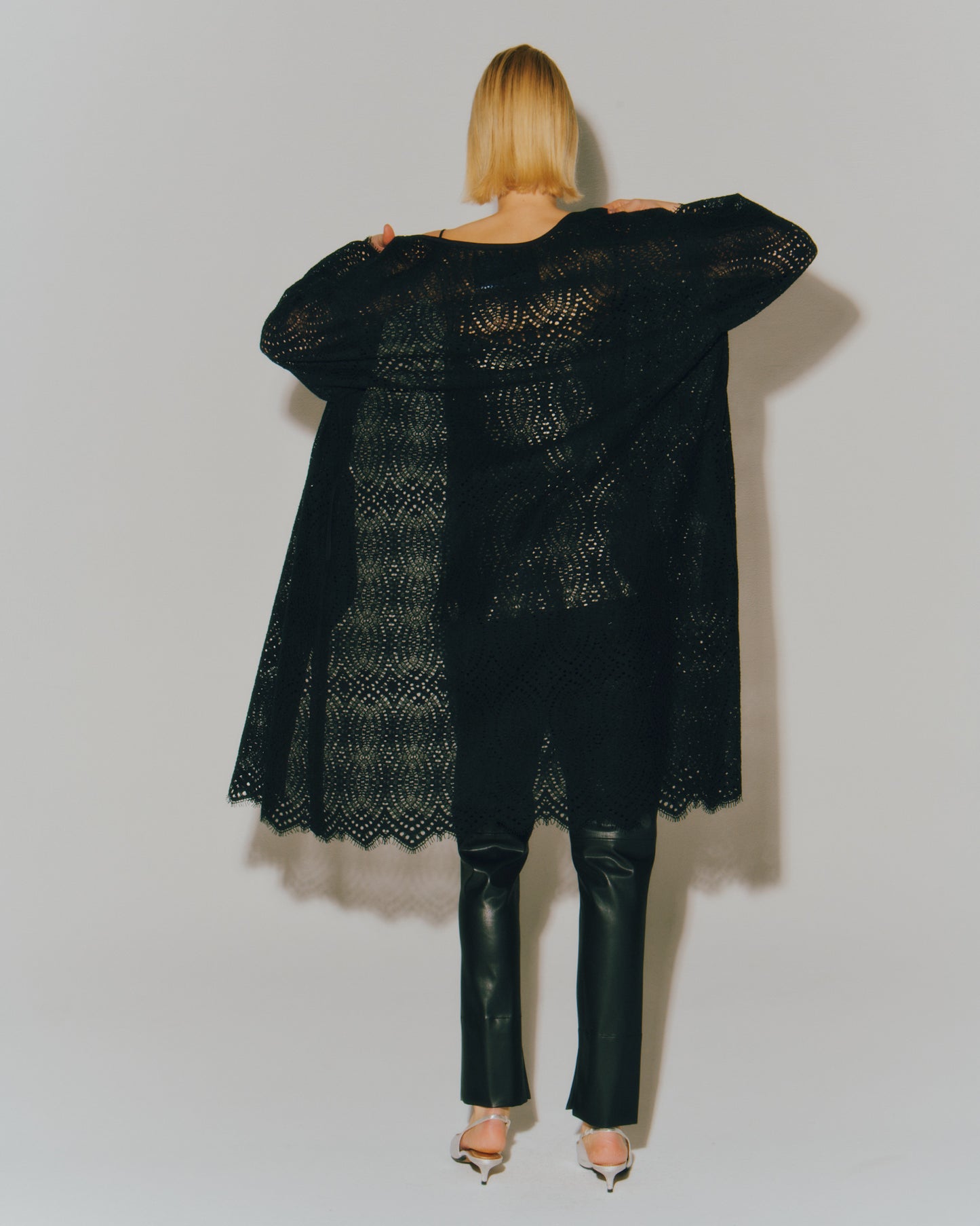 GUIPURE LACE DEEP/V JACKET
